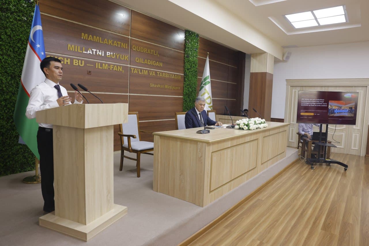 Kasbiy ma’rifat soati: Xitoy tajribasi va sun’iy intellektning oziq-ovqat xavfsizligidagi o‘rni muhokama qilindi