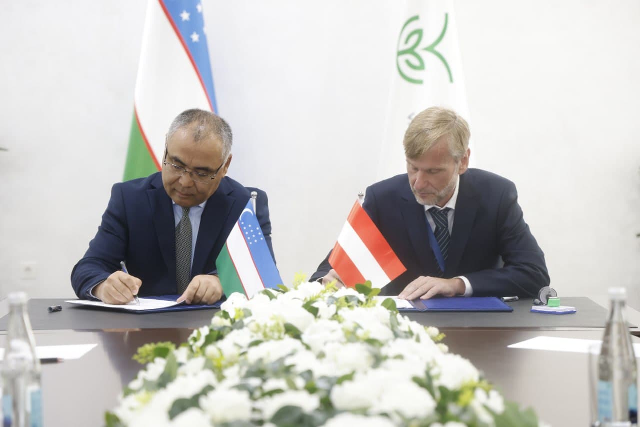 Avstriya kompaniyasi bilan hamkorlikning navbatdagi bosqichi boshlandi