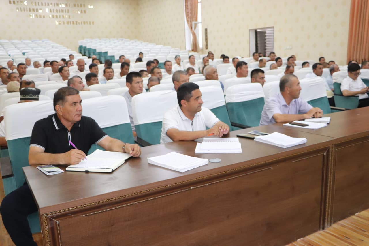 Qamashi tumanida energiya samaradorligini oshirish bo‘yicha amaliy seminar tashkil etildi