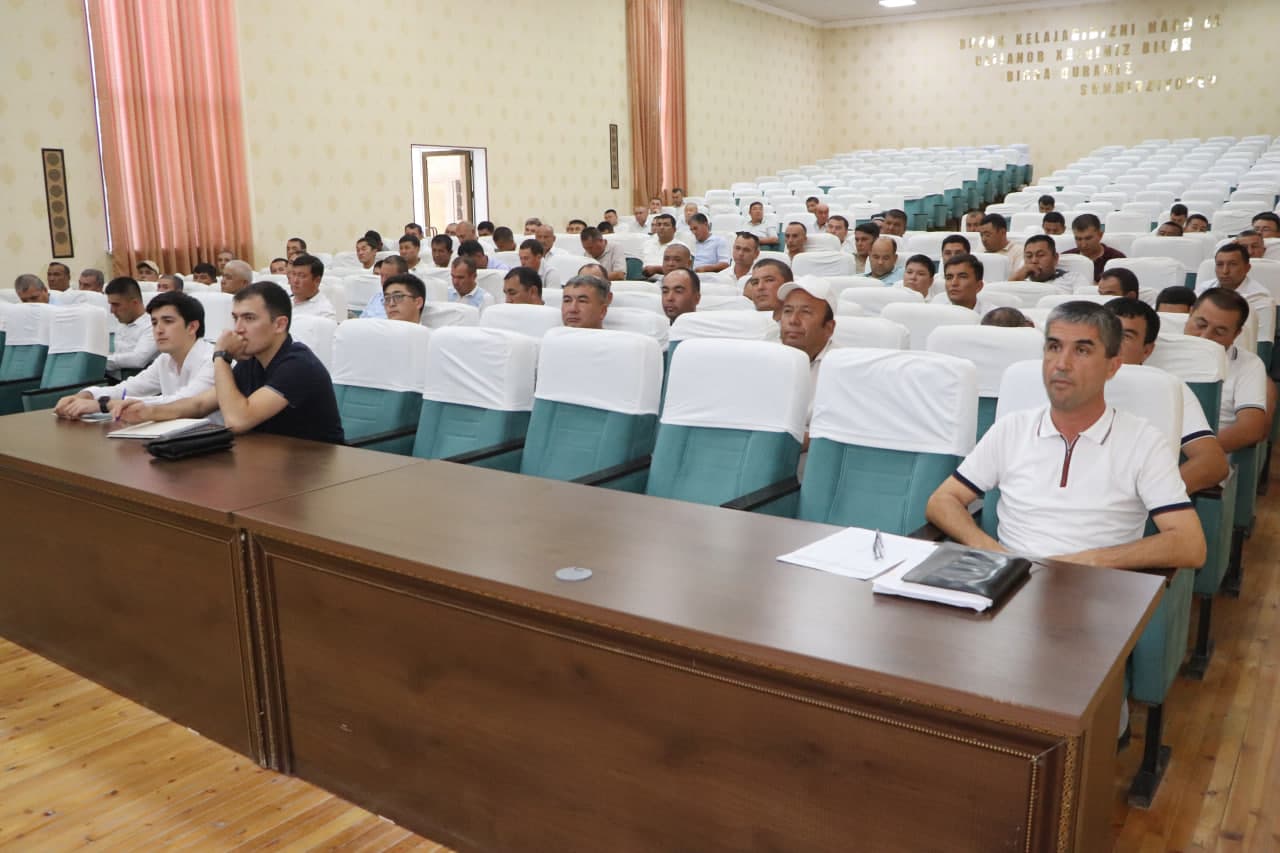 Qamashi tumanida energiya samaradorligini oshirish bo‘yicha amaliy seminar tashkil etildi