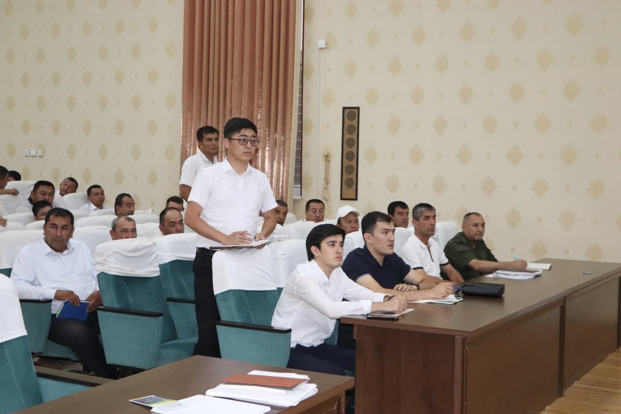 Qamashi tumanida energiya samaradorligini oshirish bo‘yicha amaliy seminar tashkil etildi