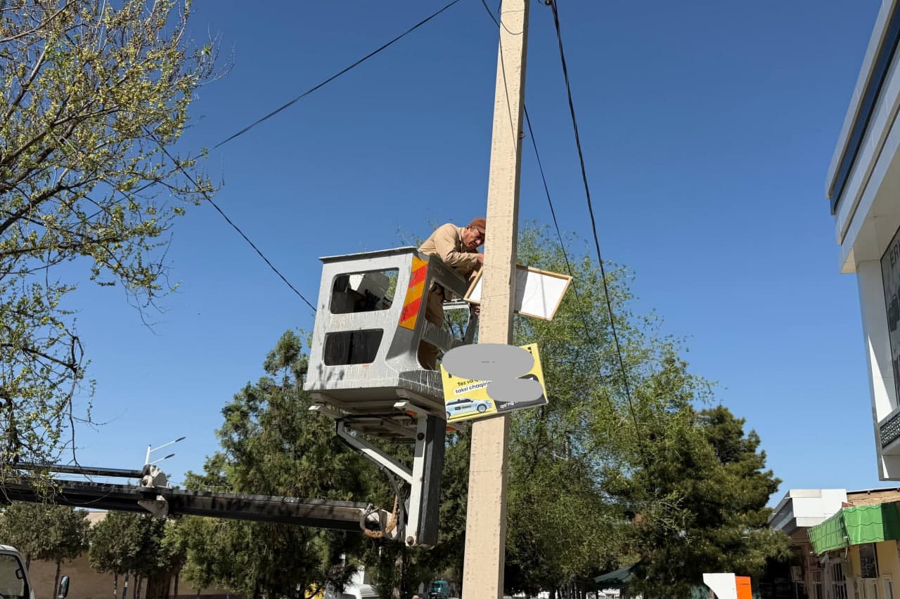 Tashqi reklama o‘rnatishda belgilangan talablarga rioya qiling