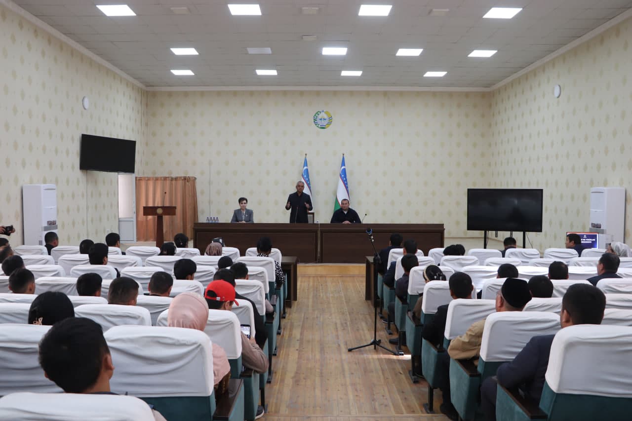 Rahbar va yoshlar uchrashuvi o‘tkazildi