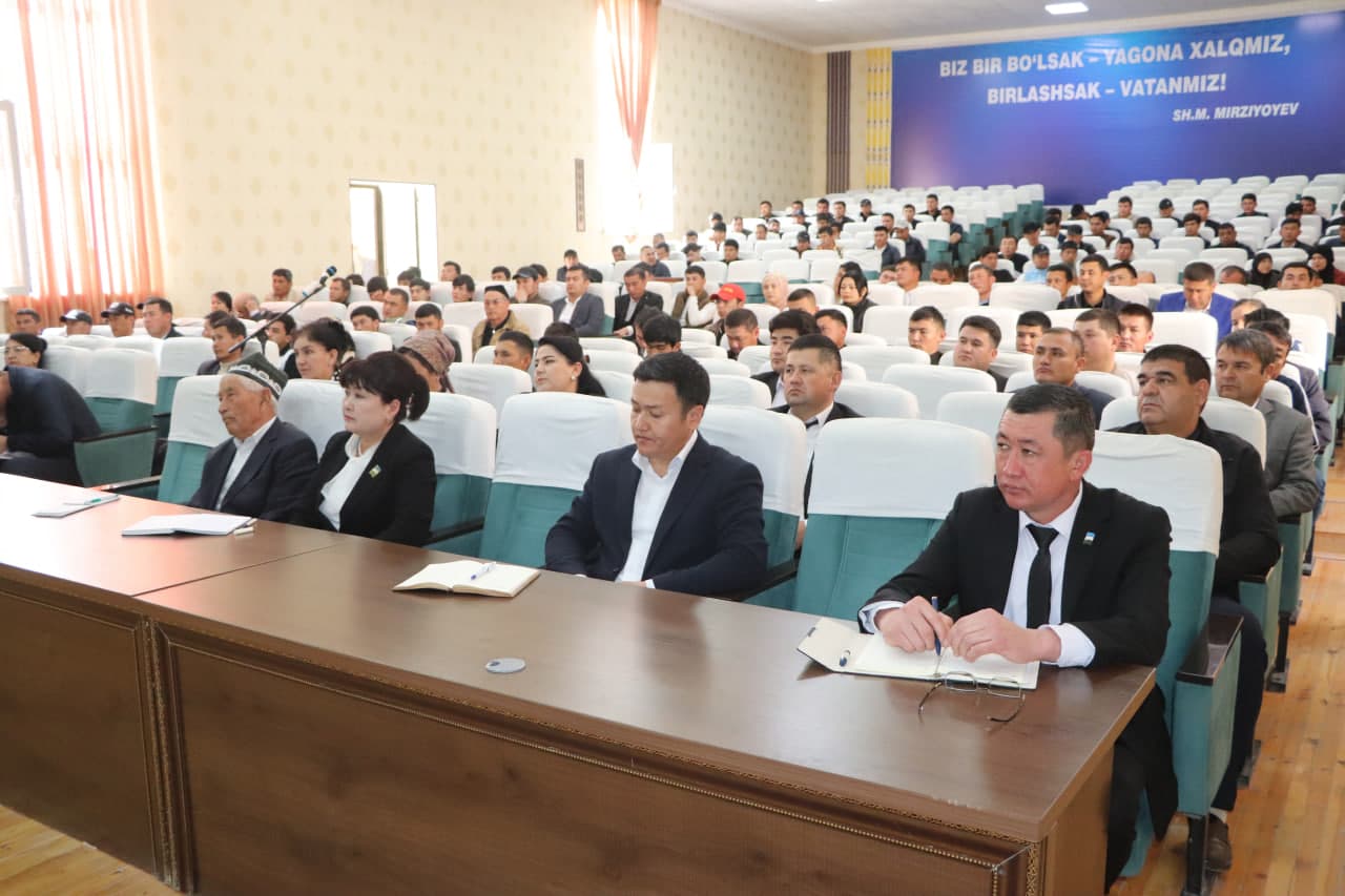 Rahbar va yoshlar uchrashuvi o‘tkazildi