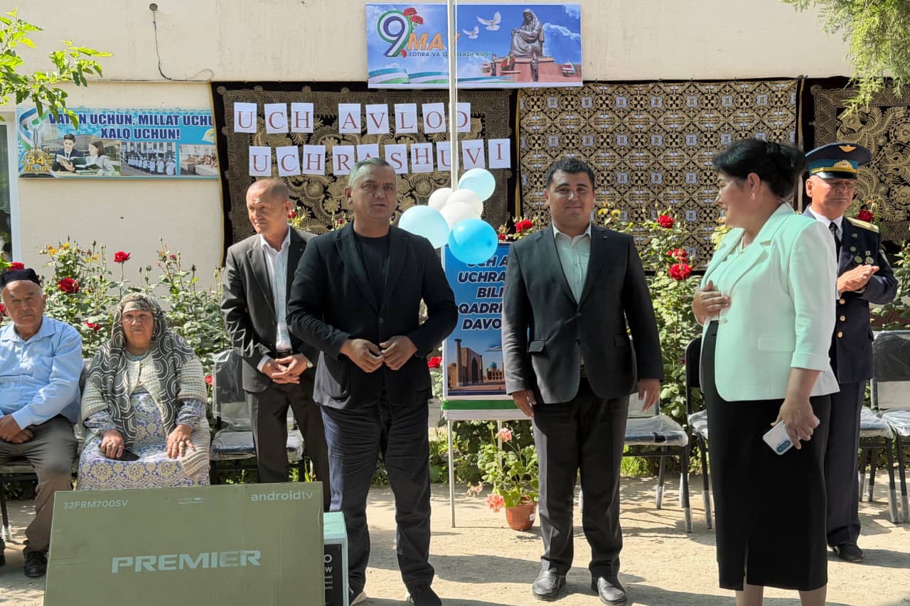 Tarix, bugun va kelajak — uch avlod uchrashuvi o‘tkazildi