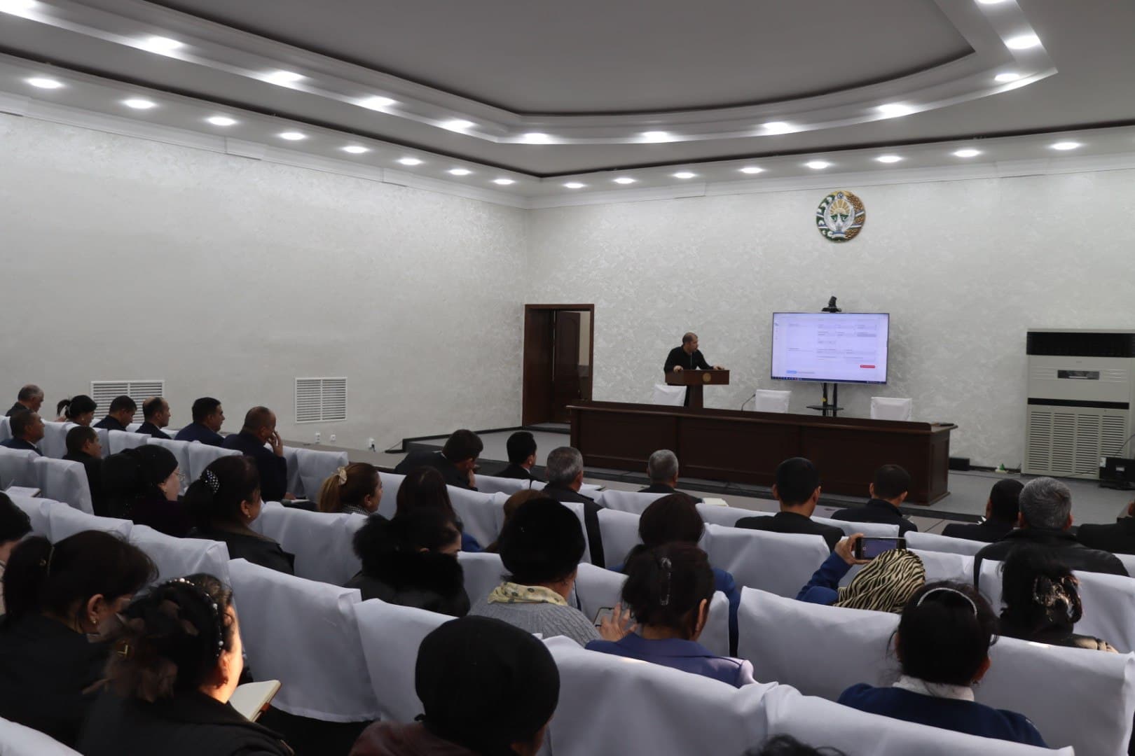 Aholi va qishloq xo‘jaligini ro‘yxatga olish bo‘yicha amaliy seminar o‘tkazildi