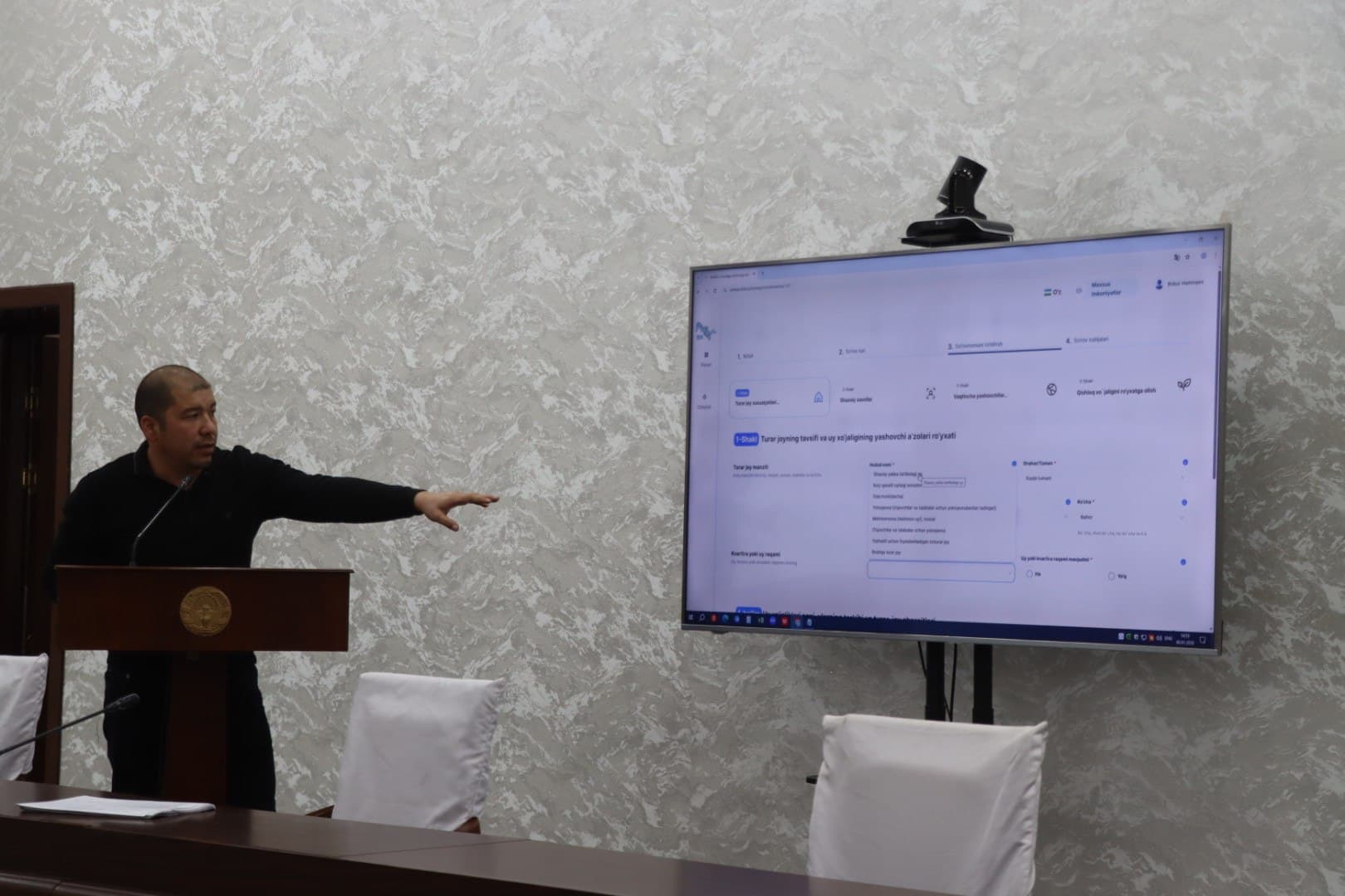 Aholi va qishloq xo‘jaligini ro‘yxatga olish bo‘yicha amaliy seminar o‘tkazildi