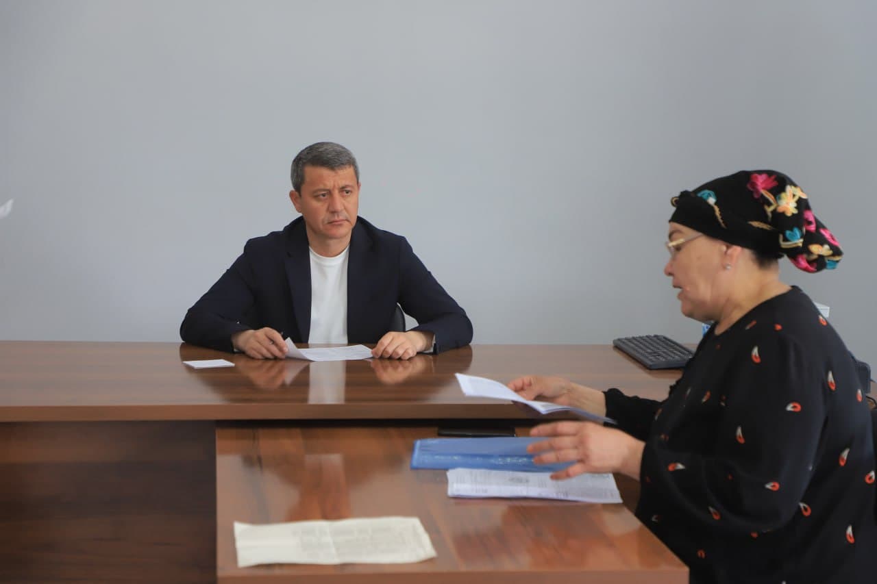 Tuman hokimining fuqarolar qabuli