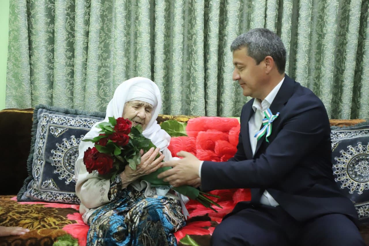 Tuproqqal'a tumanida nuroniylar holidan xabar olindi