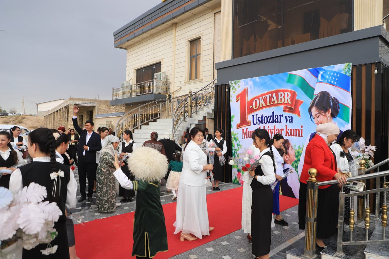 Ustozlarga ehtirom ko‘rsatildi 🎓