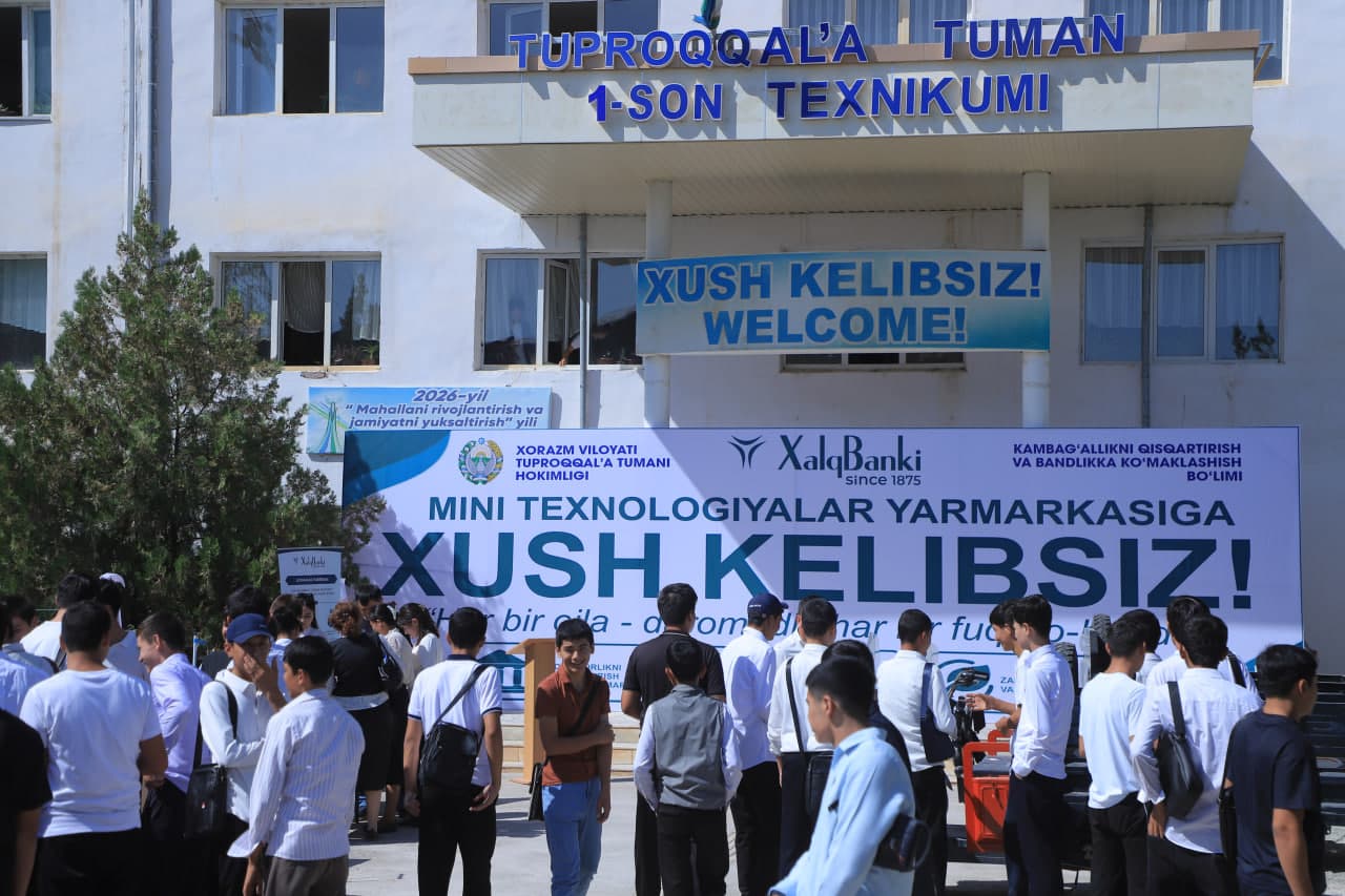 Tuproqqal'ada yoshlar uchun ajoyib imkoniyat!