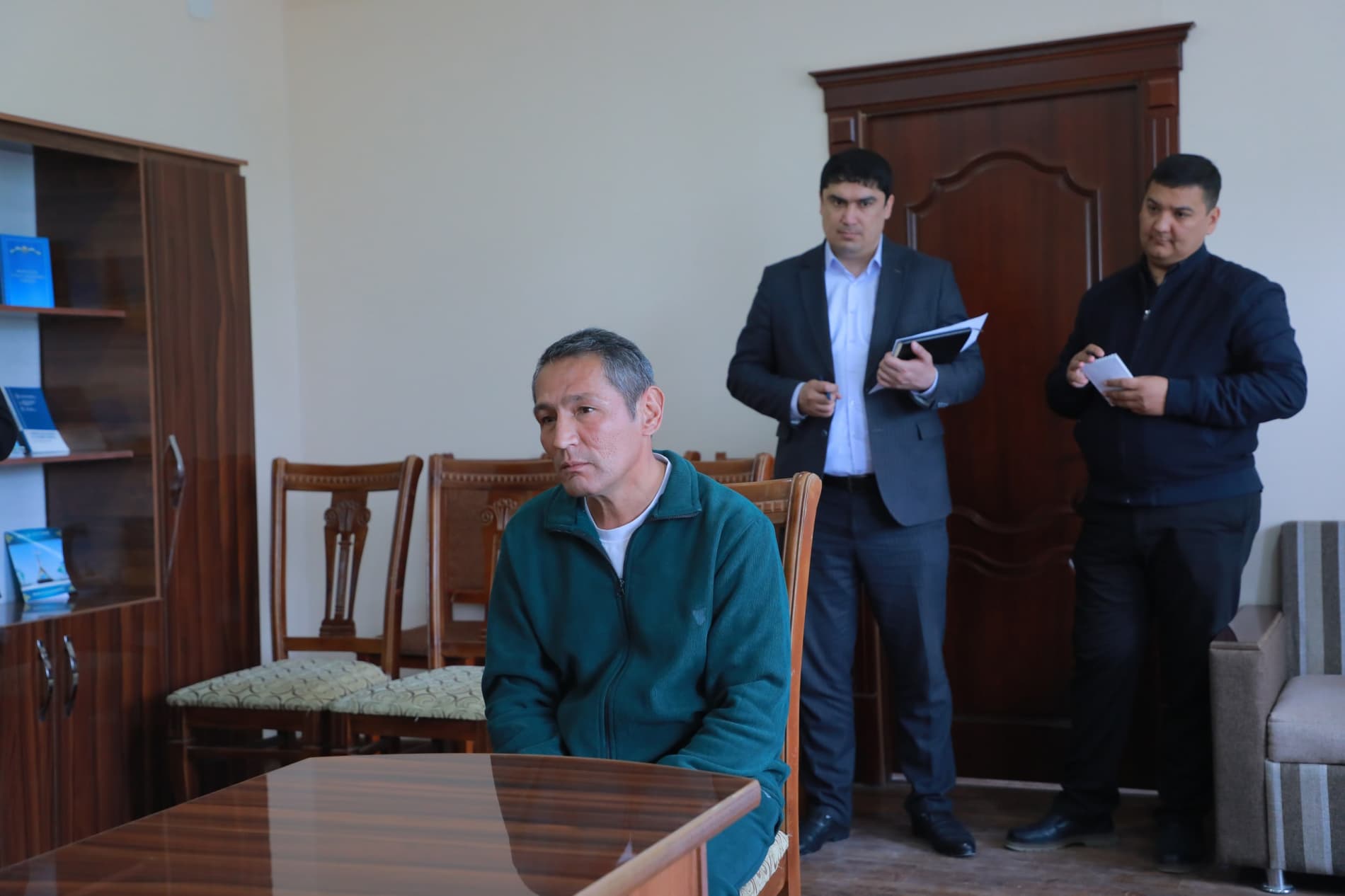 Bugun tuman hokimi Ulug‘bek Davlatovning navbatdagi fuqarolar qabuli o‘tkazildi.