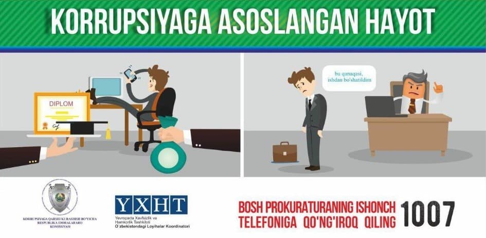 Korrupsiya nima va unga qarshi kurashish bo‘yicha qanday ishlar amalga oshirilmoqda?