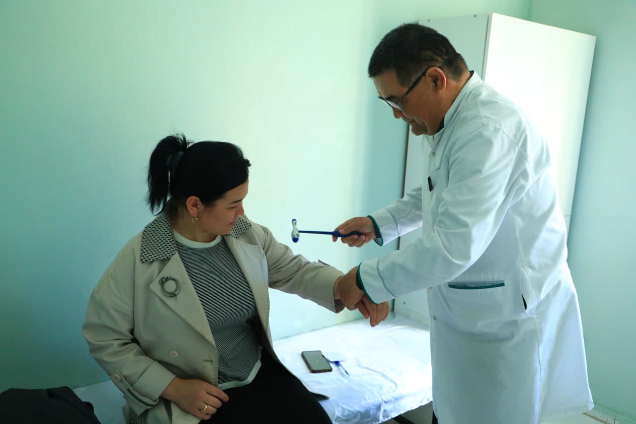 Tuman hokimligi xodimlari tibbiy ko‘rikdan o‘tkazildi