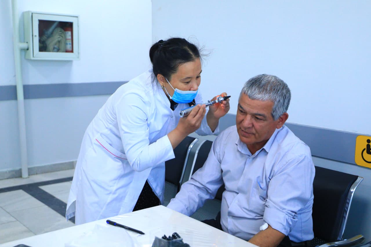 Tuman hokimligi xodimlari tibbiy ko‘rikdan o‘tkazildi