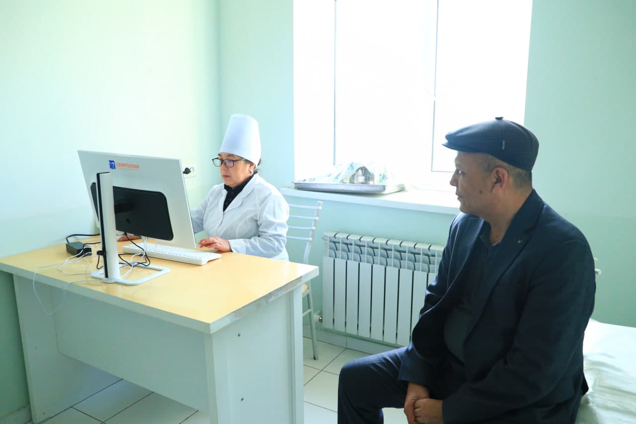 Tuman hokimligi xodimlari tibbiy ko‘rikdan o‘tkazildi