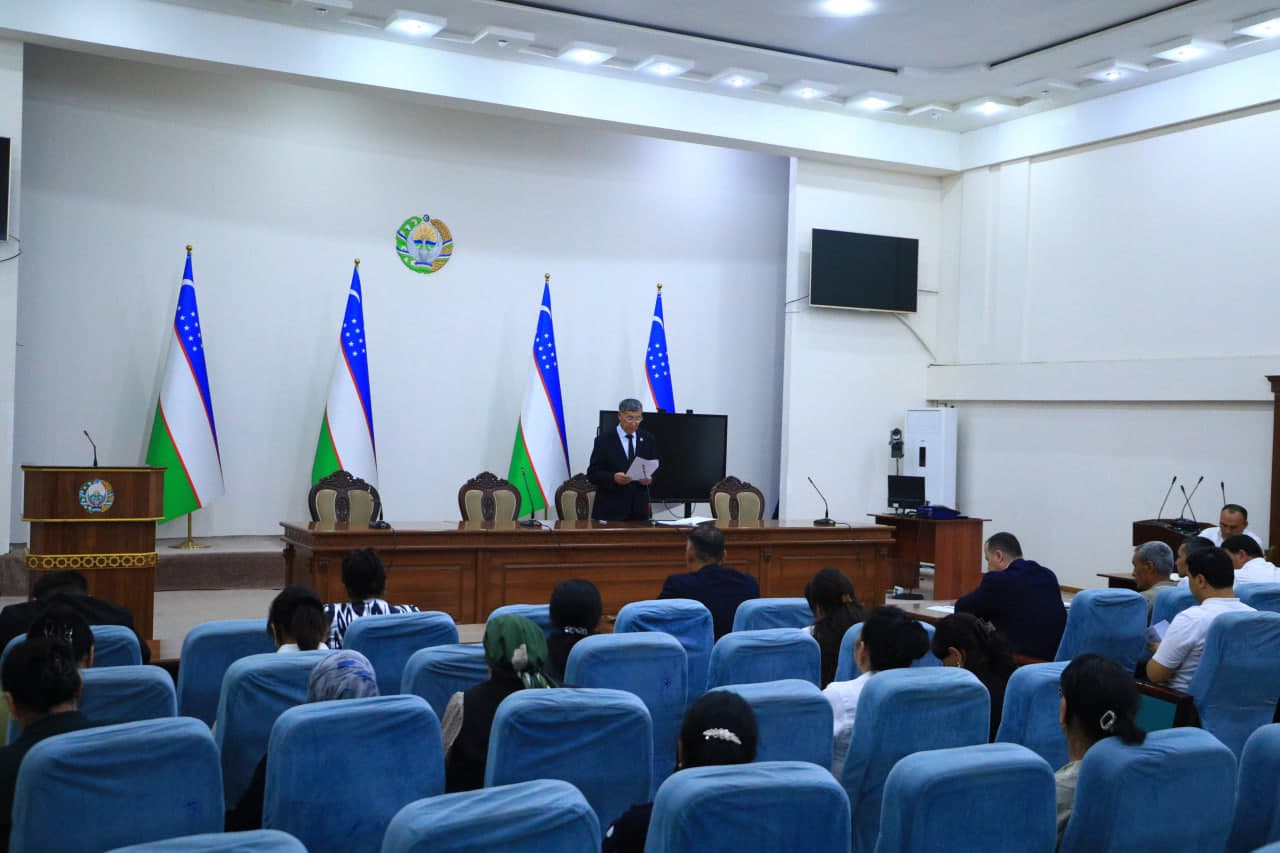 Xalq deputatlari Gurlan tumani Kengashining yigirma beshinchi sessiyasi bo‘lib o‘tdi