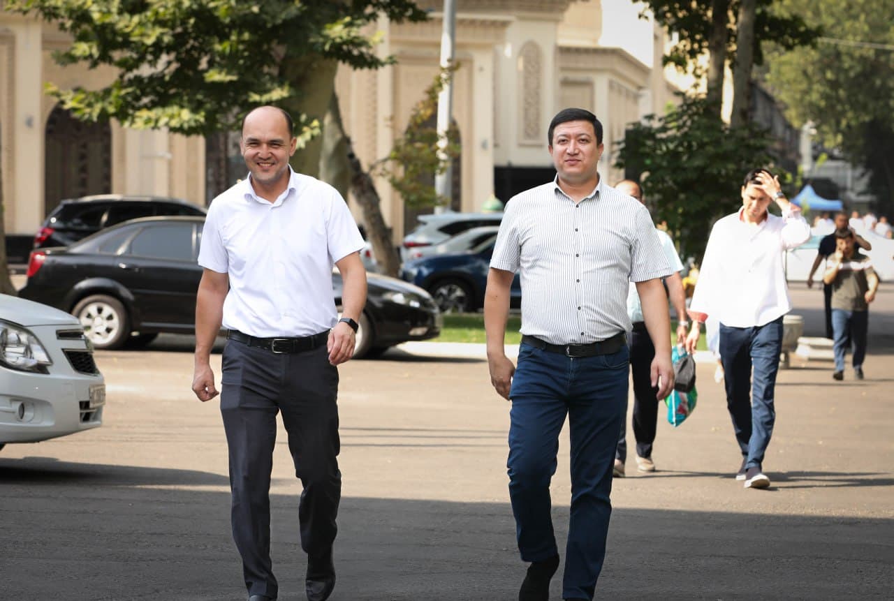 Агентлик ходимлари “Автомобилсиз кун” аксиясида фаол иштирок этди