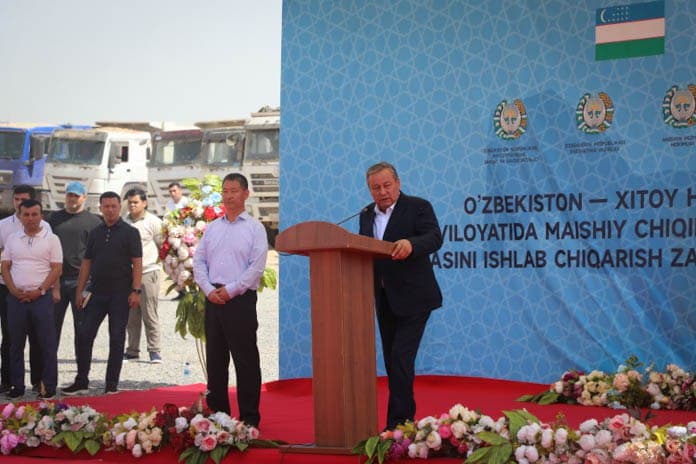 Андижонда чиқинди ёқиш заводи қурилишига старт берилди