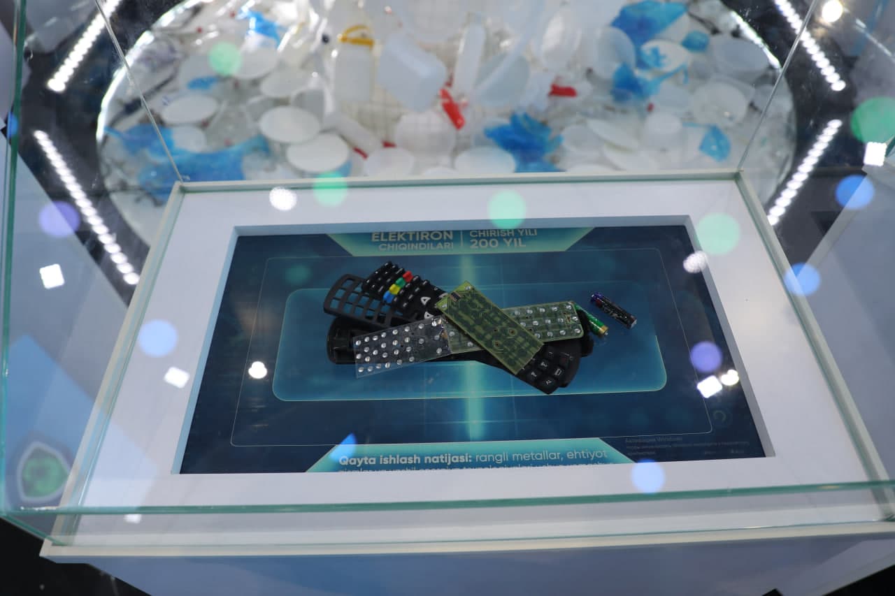 “Эсо Эхпо-2025”да маҳаллий ва хорижий тажриба алмашиш орқали чиқинди муаммоларига ечим тақдим этилди