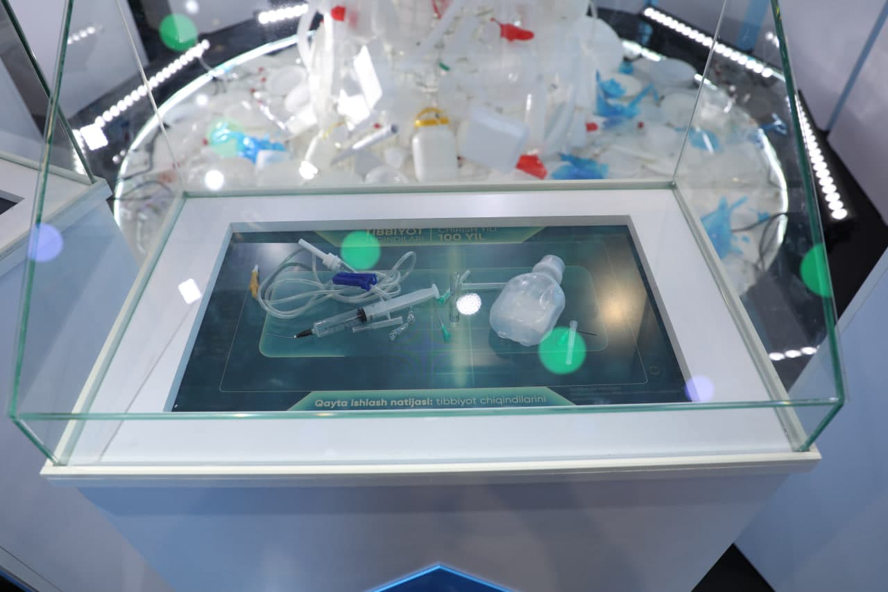 “Эсо Эхпо-2025”да маҳаллий ва хорижий тажриба алмашиш орқали чиқинди муаммоларига ечим тақдим этилди