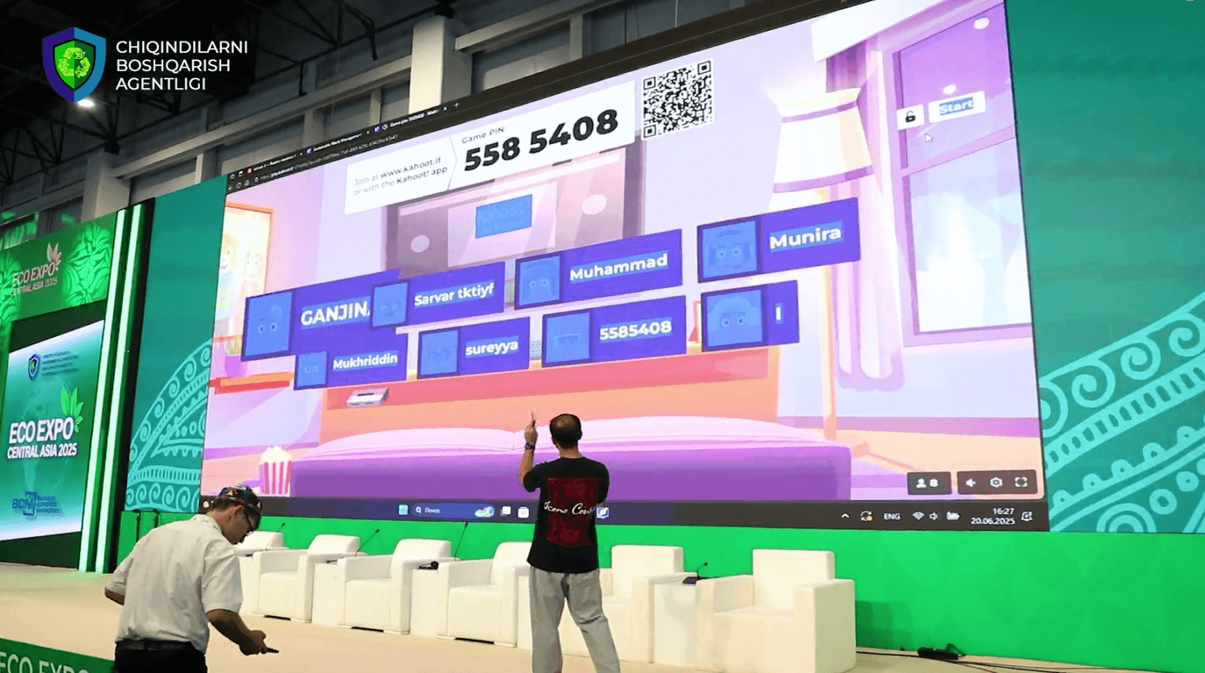 “Waste to Watts” интерфаол беллашувлари ўтказилди