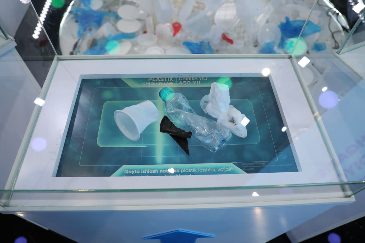 “Эсо Эхпо-2025”да маҳаллий ва хорижий тажриба алмашиш орқали чиқинди муаммоларига ечим тақдим этилди