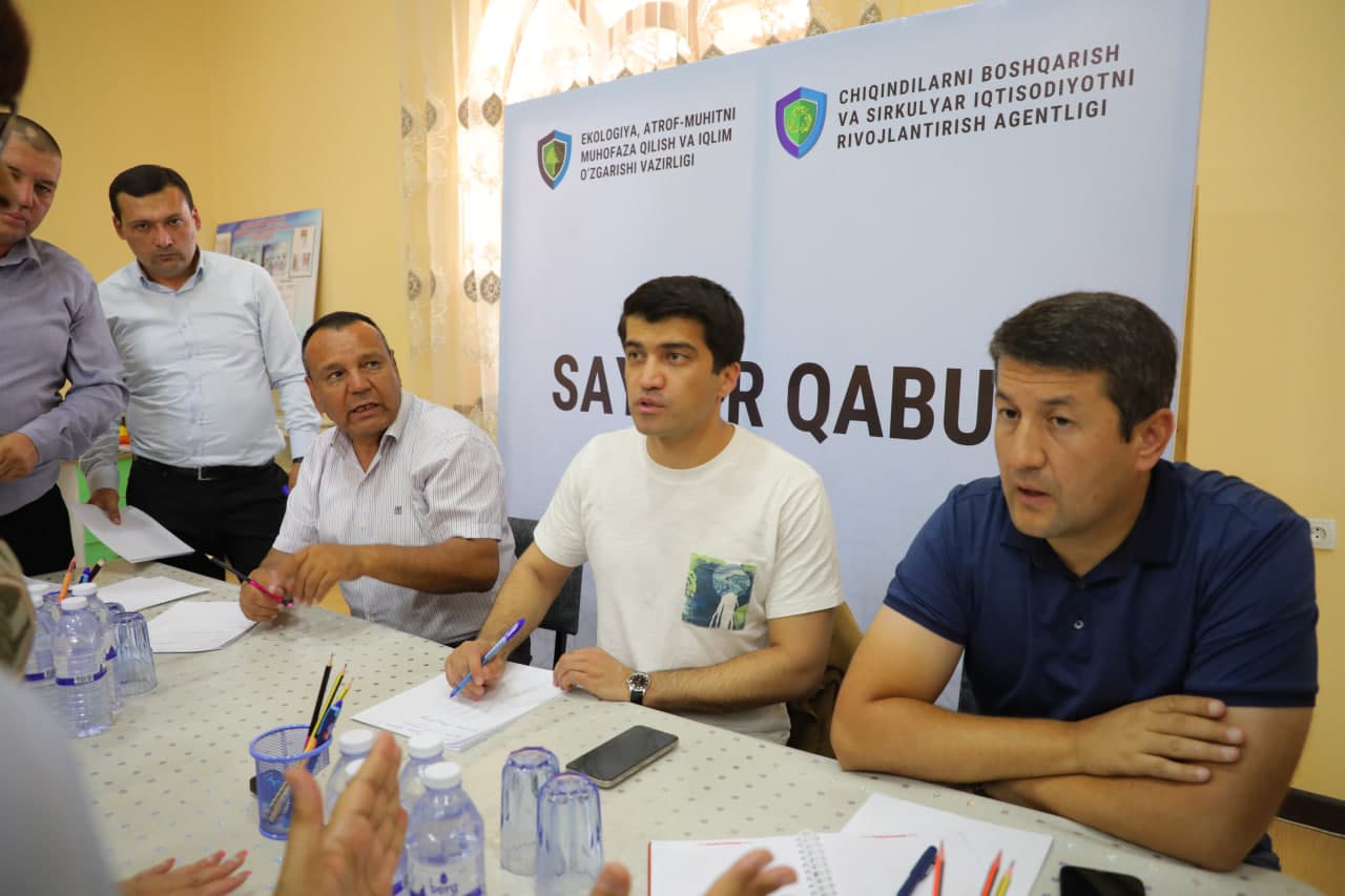 Выездной приём: Агентство по управлению отходами изучило обращения населения в Самарканде