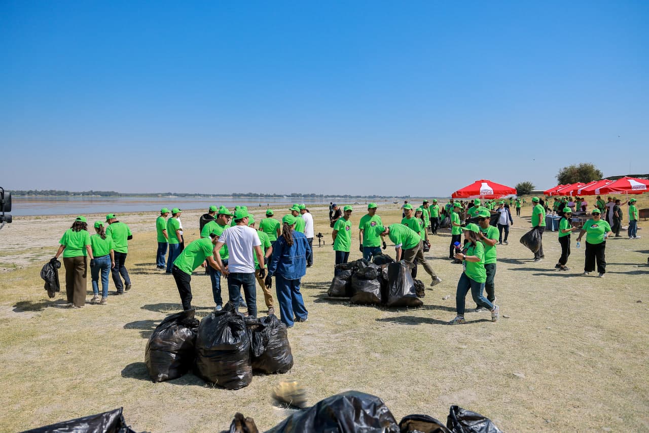 “World cleanup day”: respublikamiz hududlari jami 55,7 tonna chiqindilardan tozalandi