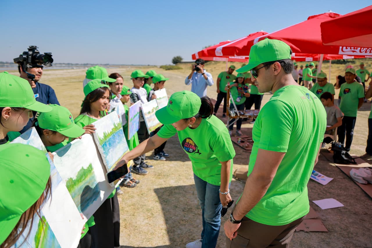 “World cleanup day”: respublikamiz hududlari jami 55,7 tonna chiqindilardan tozalandi