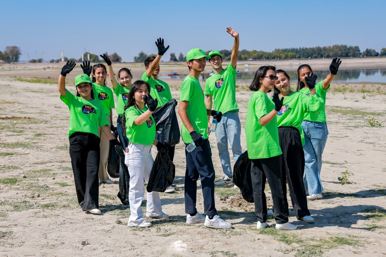 “World cleanup day”: respublikamiz hududlari jami 55,7 tonna chiqindilardan tozalandi
