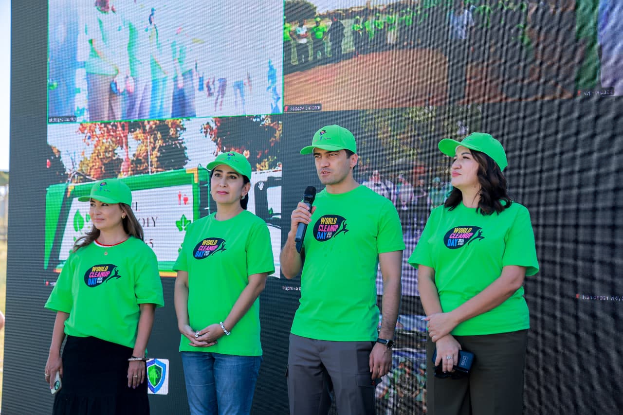 “World cleanup day”: respublikamiz hududlari jami 55,7 tonna chiqindilardan tozalandi