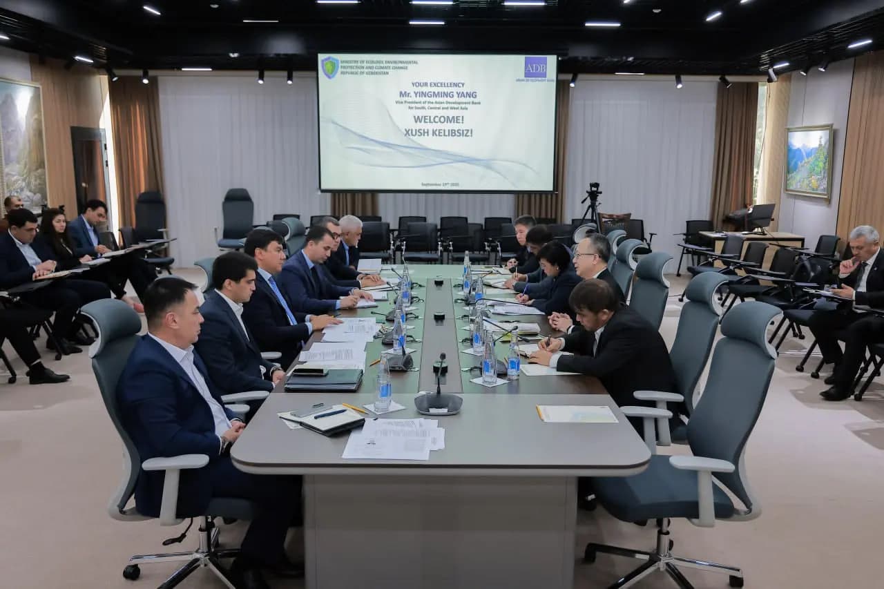 O‘zbekiston va OTB "yashil" iqtisodiyot sohasidagi hamkorlikni kuchaytirmoqda