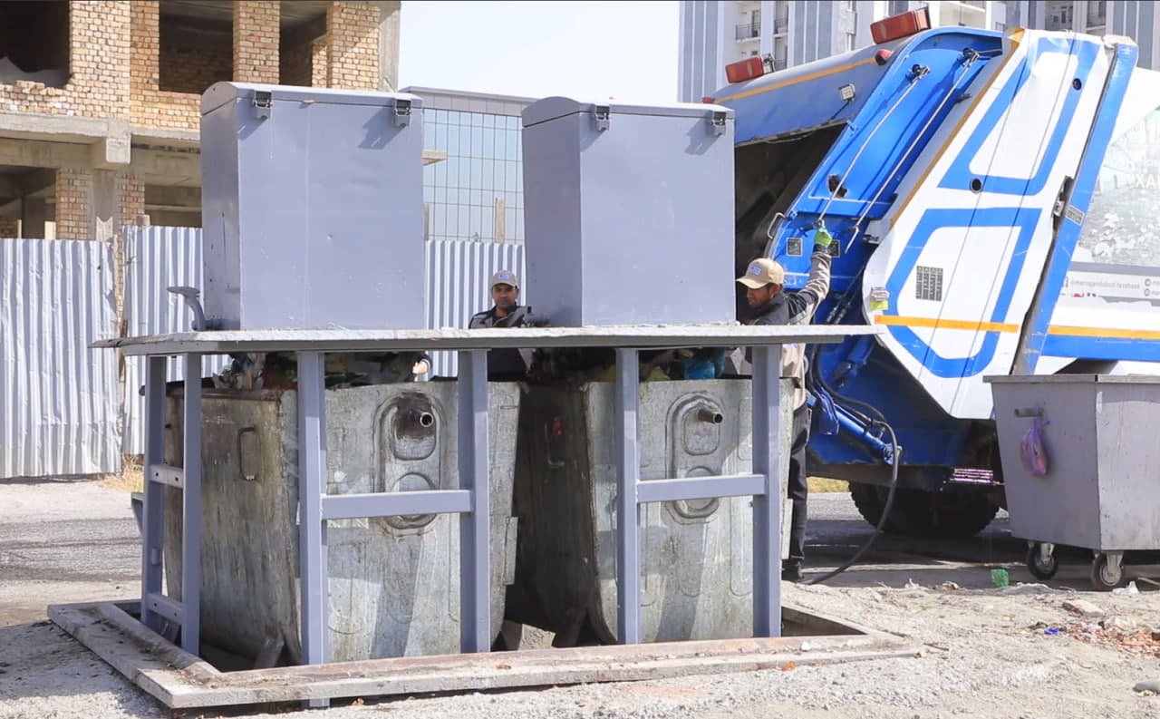 An Underground Waste Storage Complex Established for the First Time in Samarkand