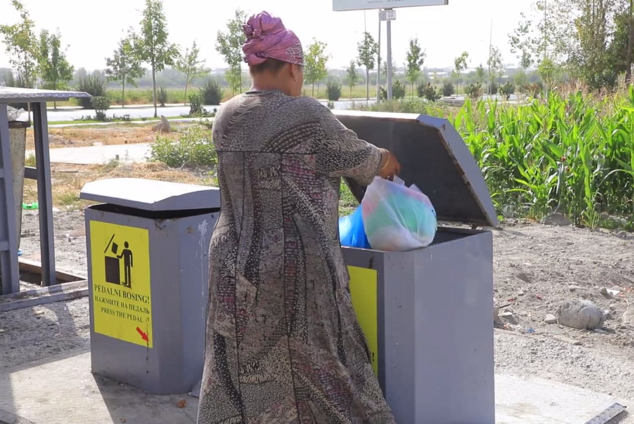 An Underground Waste Storage Complex Established for the First Time in Samarkand
