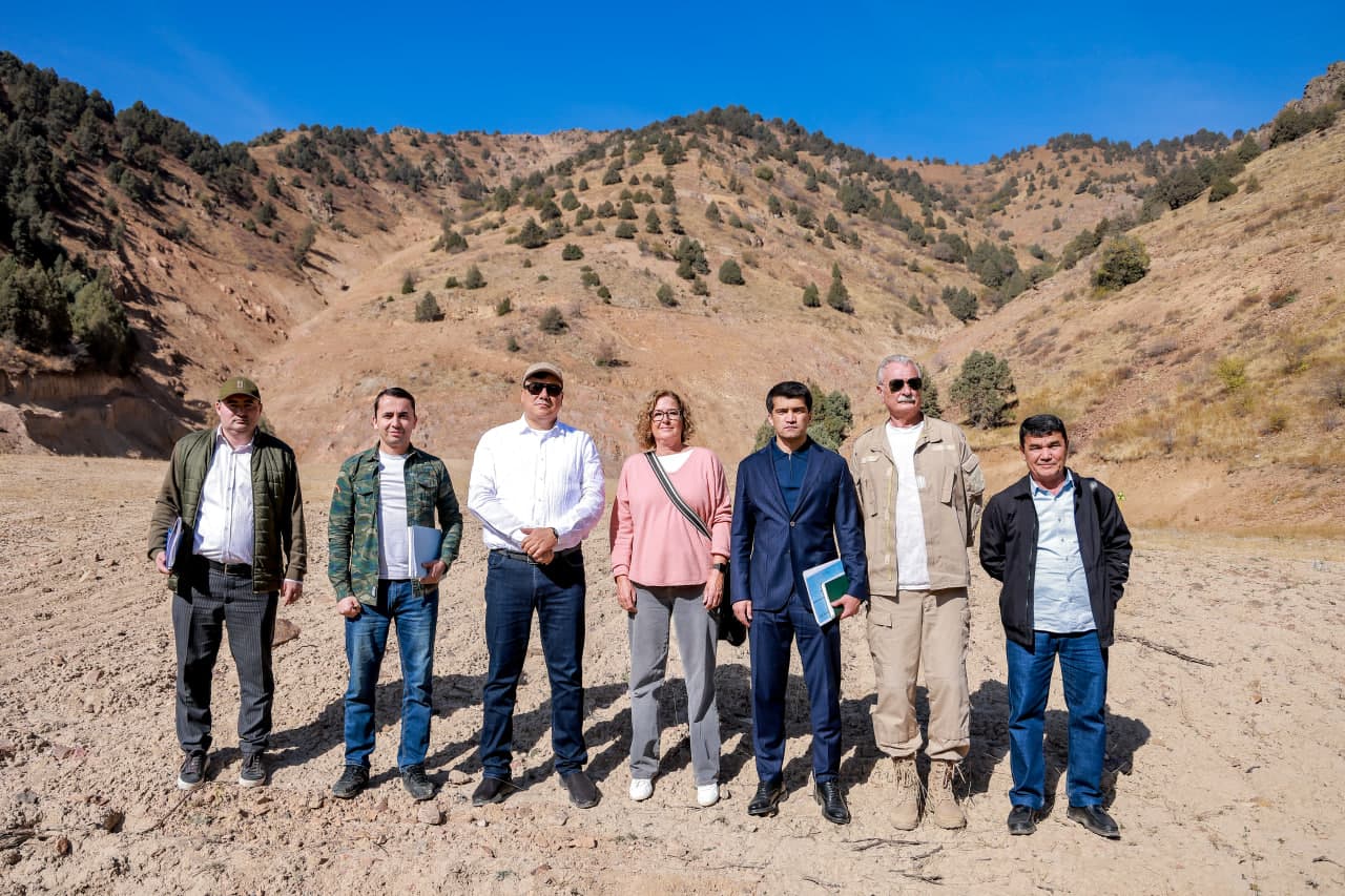 YeTTB delegatsiyasi sobiq uran konlarini rekultivatsiya qilish bo‘yicha amalga oshirilgan ishlar natijalari bilan tanishdi