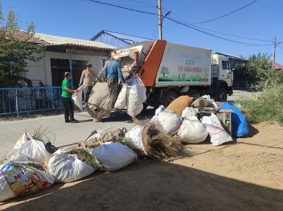 Tozalik oyligining dastlabki o‘n besh kunida hududlar 243 ming tonna chiqindidan tozalandi