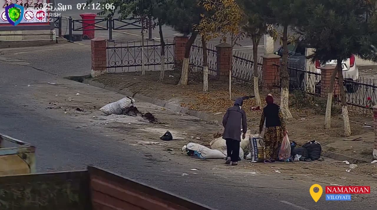 С начала года в Узбекистане выявлено почти 10 тысяч случаев незаконного выброса отходов в неустановленные места