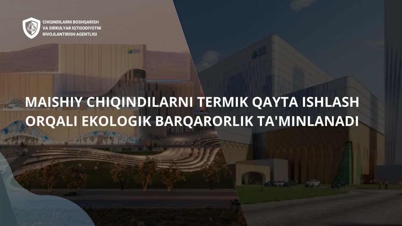 Обеспечение экологической устойчивости за счёт термической переработки бытовых отходов