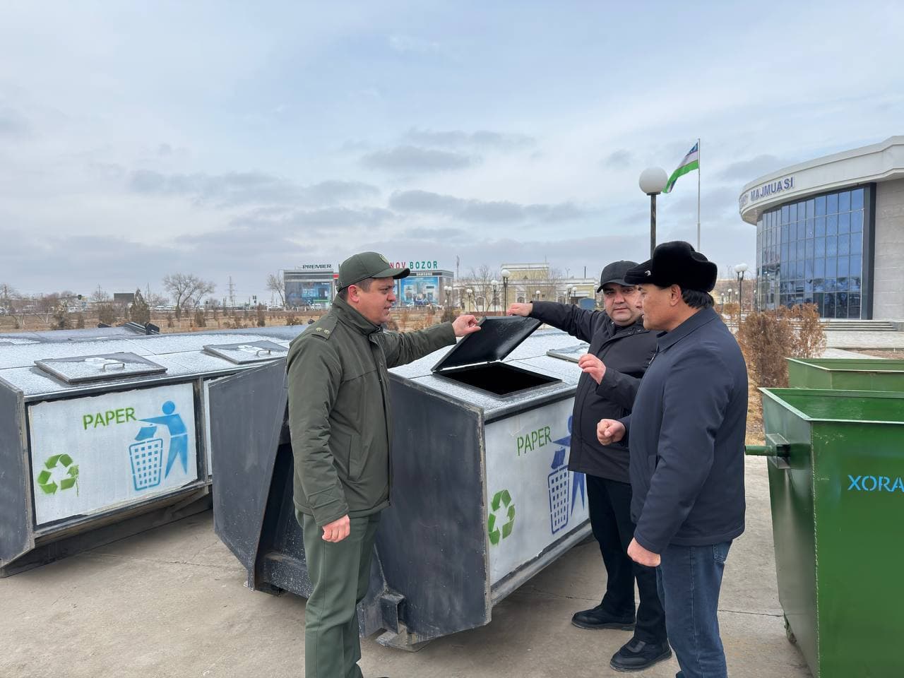 Zamonaviy texnikalar hududlar tozaligiga xizmat qiladi