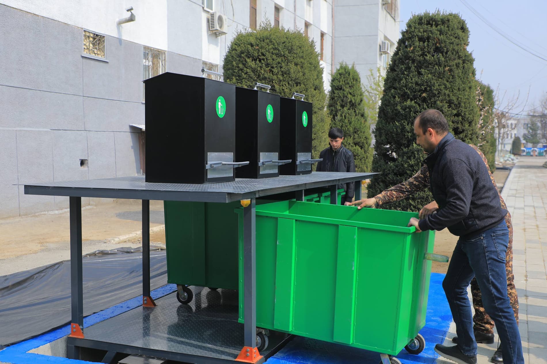 Namanganda yer osti chiqindi saqlash majmuasi tashkil etildi