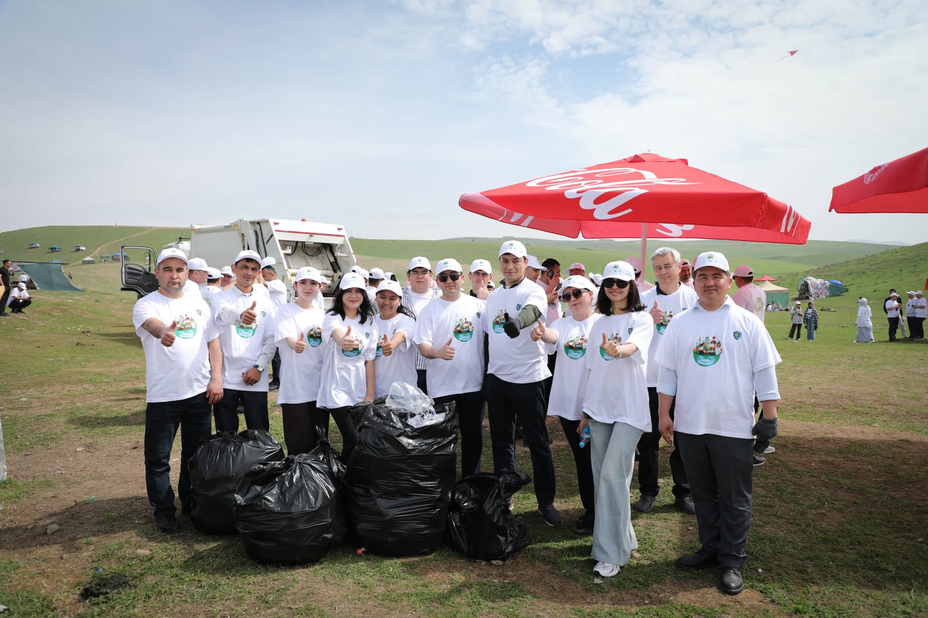 По всей республике определённые территории были очищены почти от 98 тонн отходов