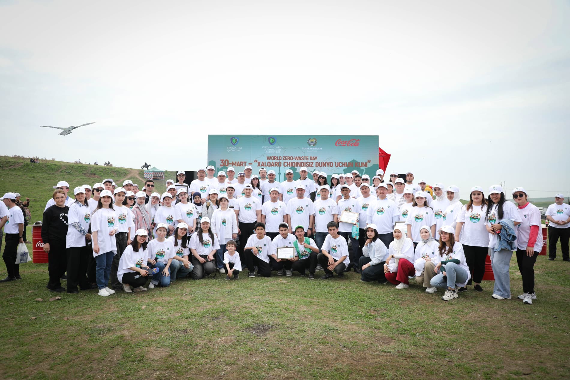 По всей республике определённые территории были очищены почти от 98 тонн отходов