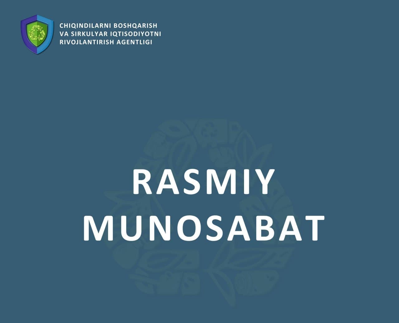 Rasmiy munosabat