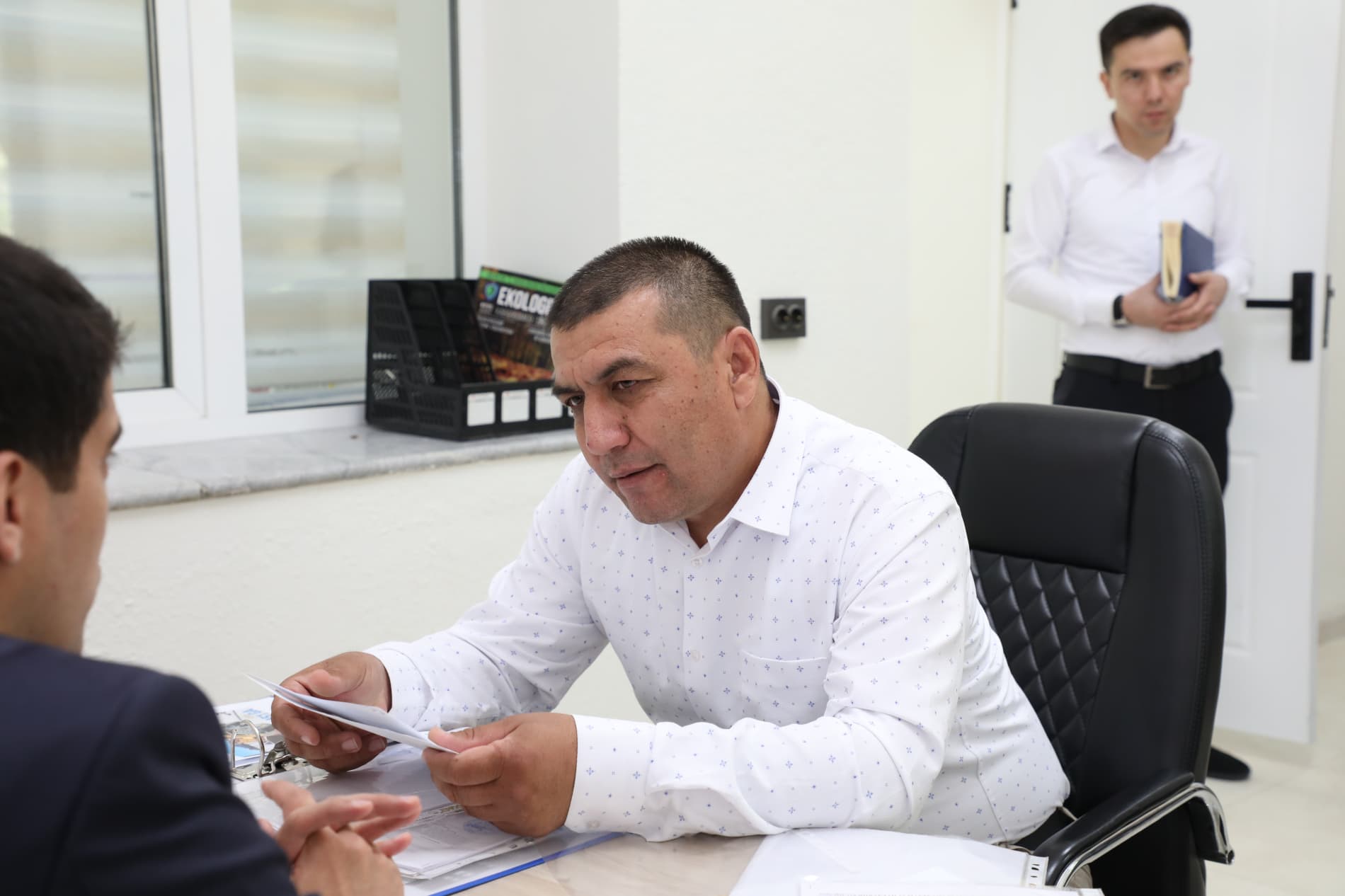 Rahbar qabulida fuqarolar murojaatlari ko‘rib chiqildi