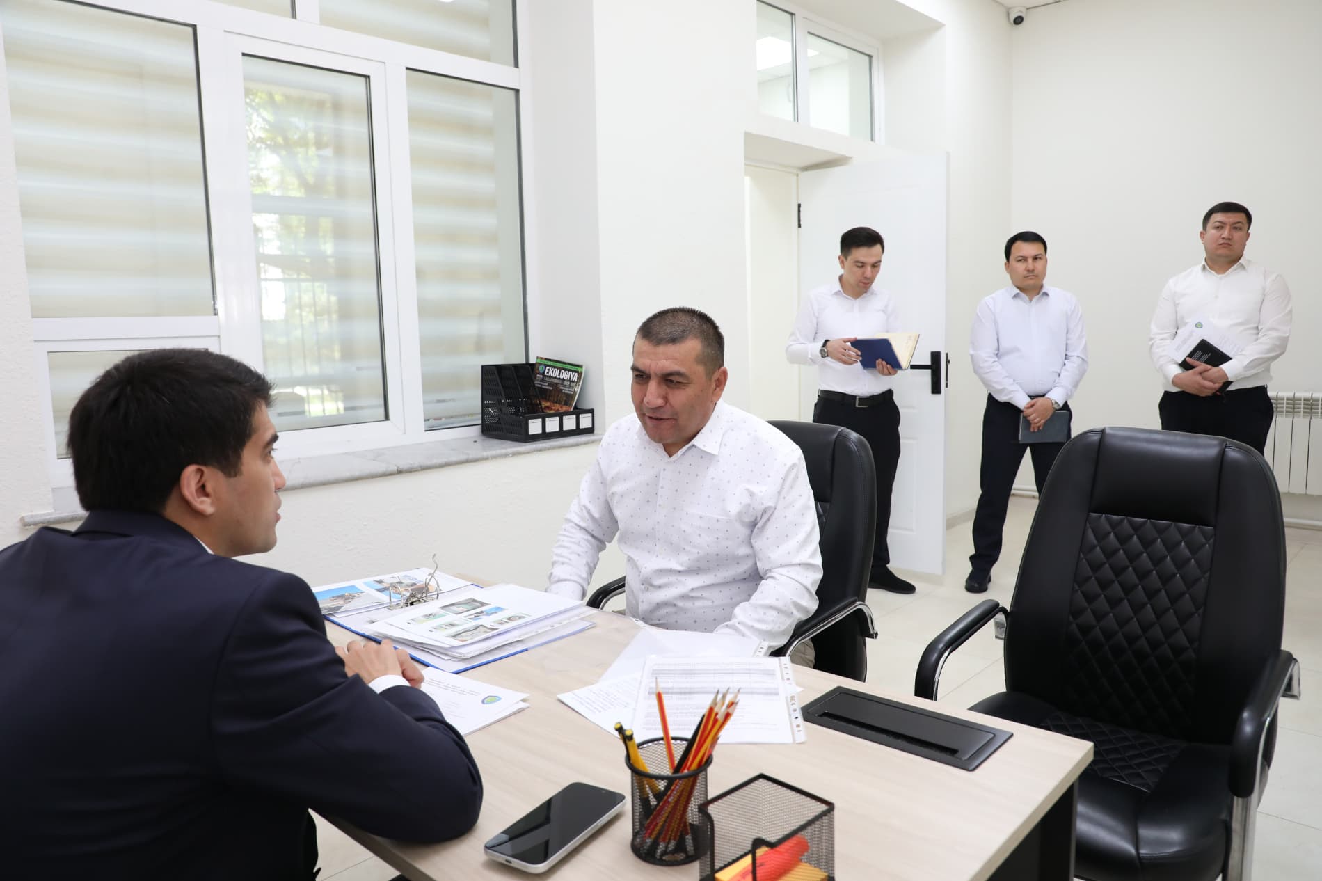 Rahbar qabulida fuqarolar murojaatlari ko‘rib chiqildi