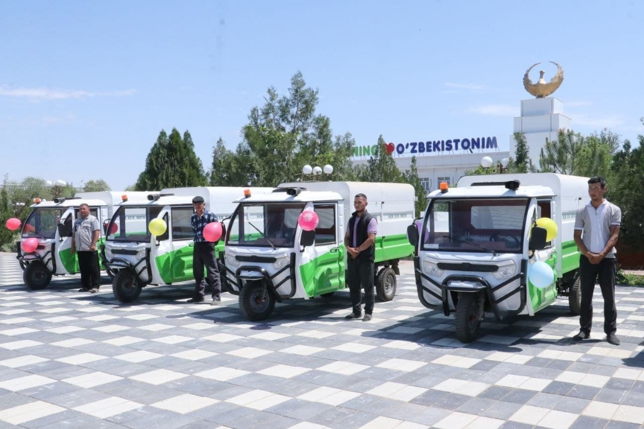 В эксплуатацию передана современная специализированная техника для вывоза отходов