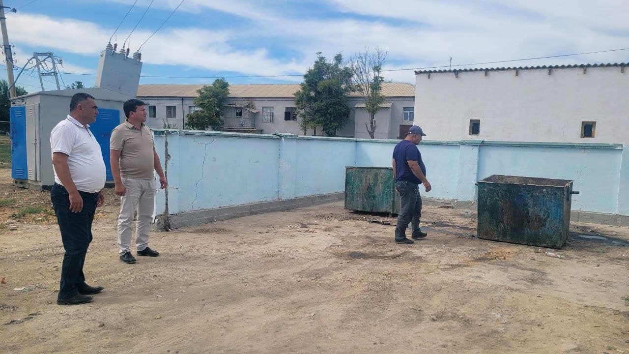 "Ударные 40 дней": в Джизаке изучена деятельность санитарных предприятий