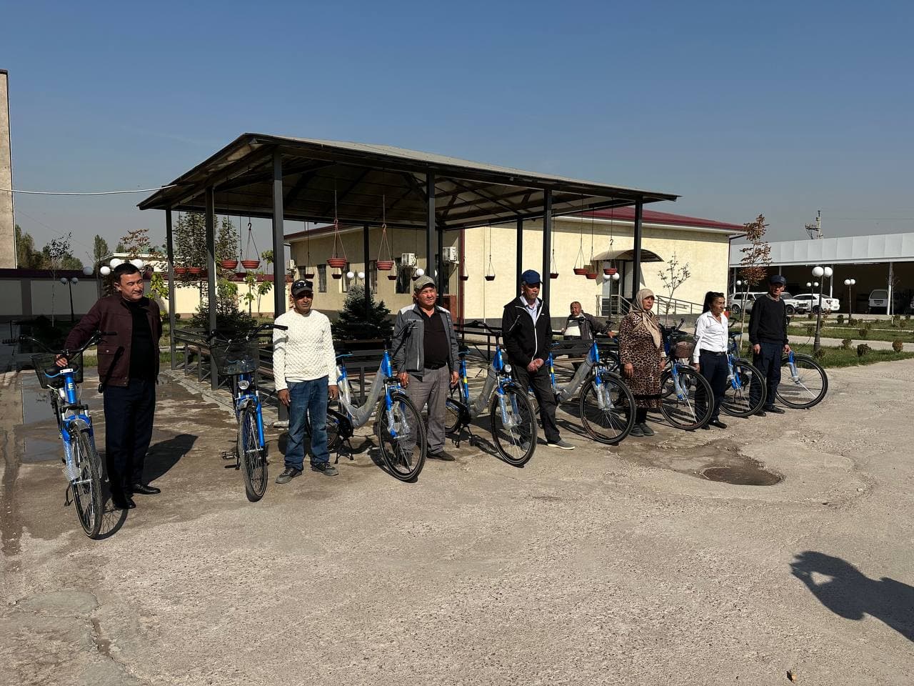 Respublika böylab 100 nafar tozalik posboniga velosipedlar topşirildi