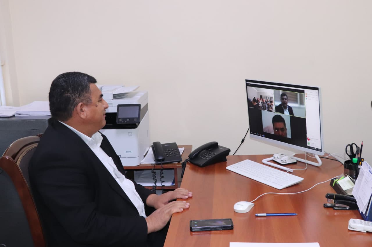 ОЛТИАРИҚ ТУМАНИ СУВ ИСТЕЪМОЛЧИЛАРИ БИЛАН ОНЛАЙН МУЛОҚОТ